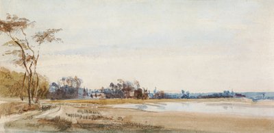 The Salt Marshes near Trouville by Richard Parkes Bonington